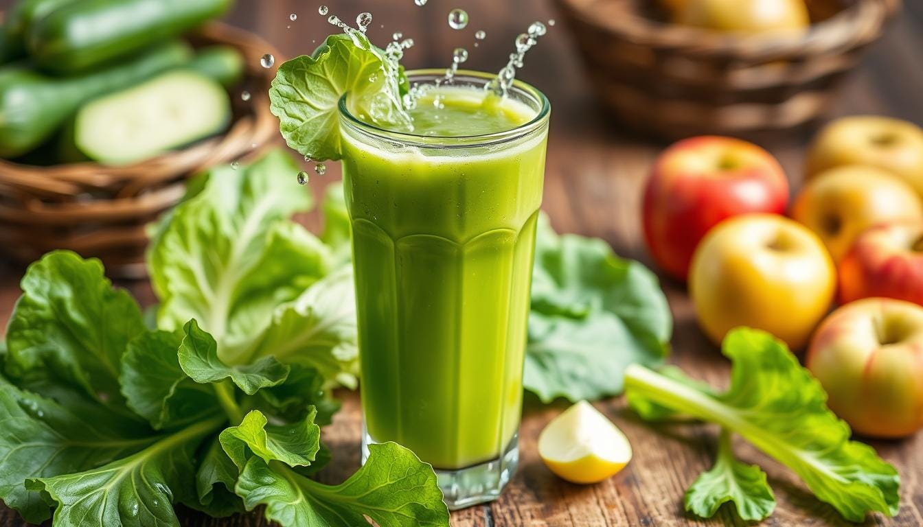 Juice Romaine lettuce detox