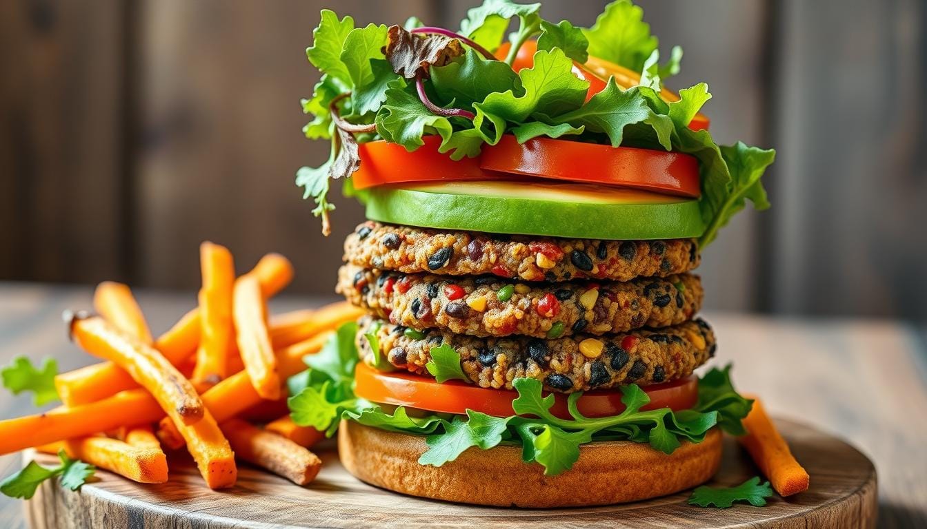 detox vegetarian burger